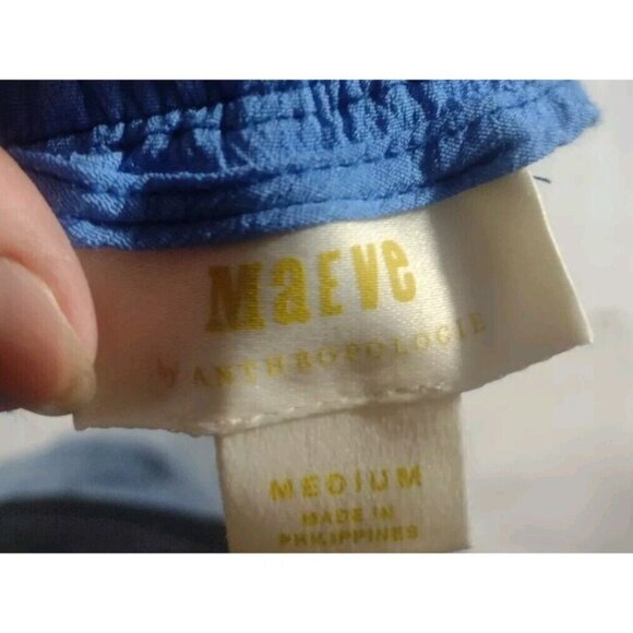 Maeve Anthropologie Tie Waist Shorts Floral - Picture 4 of 9